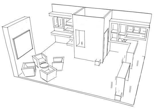 Importance of design process by an architect in a Booth exhibition