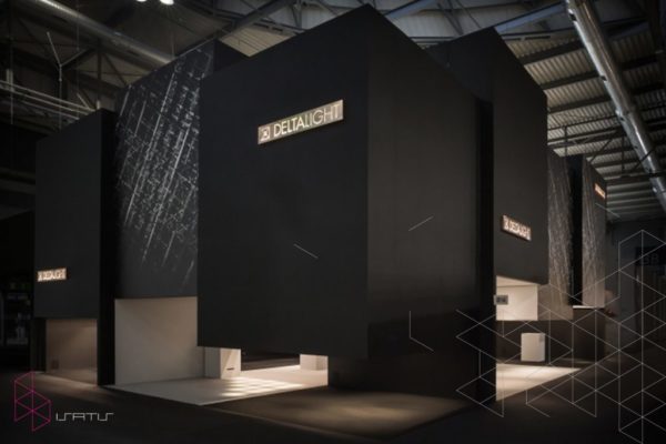 Exhibition booth Euroluce 2015 Milan Italy, Delta Light company